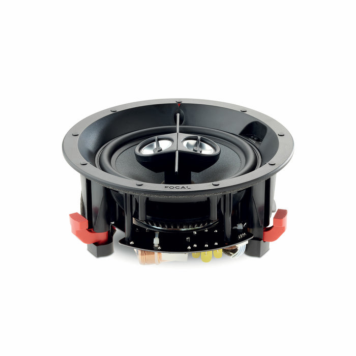 Focal 100 IC6ST Hi-Fi 6.5" 100W Max Power 8 Ohm Stereo-Input in-Ceiling Speaker, (Each)