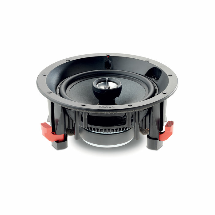 Focal 100ICW6 6.5" 100W Max Power 8 Ohm in-Wall/in-Ceiling 2-Way Coaxial Speaker, (Each)