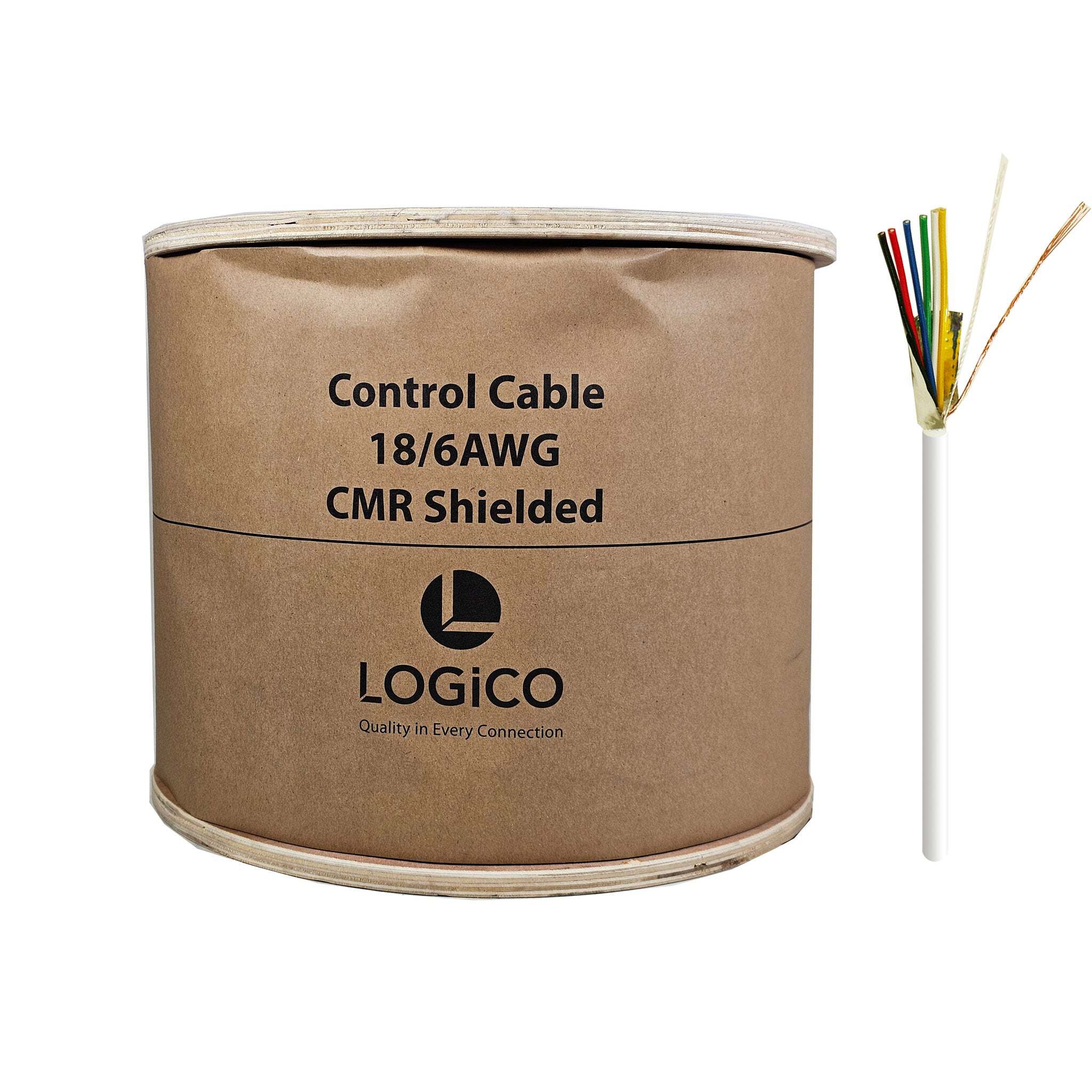 25 ft. 14-Gauge/2 Clear Stranded CU CL3R Speaker Wire