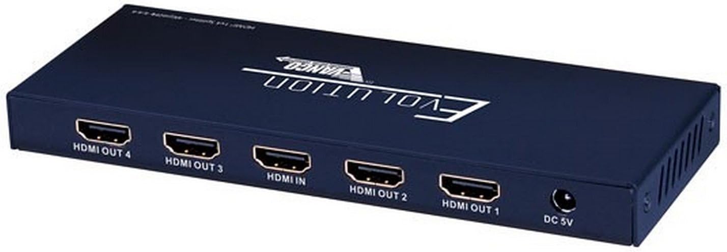 Evolution EVSP4K14 Premium 4K2K@60Hz 2160p UHD 18 Gbps 4K HDMI® 1×4 Splitter