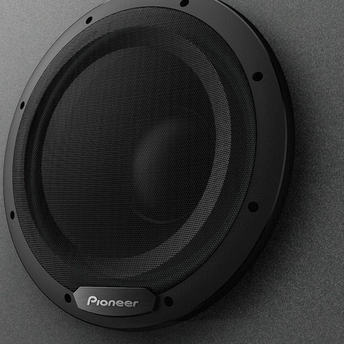 Pioneer TS-WX1010A 10" 1100 Watts Max Power Sealed Subwoofer with Built-In Amp