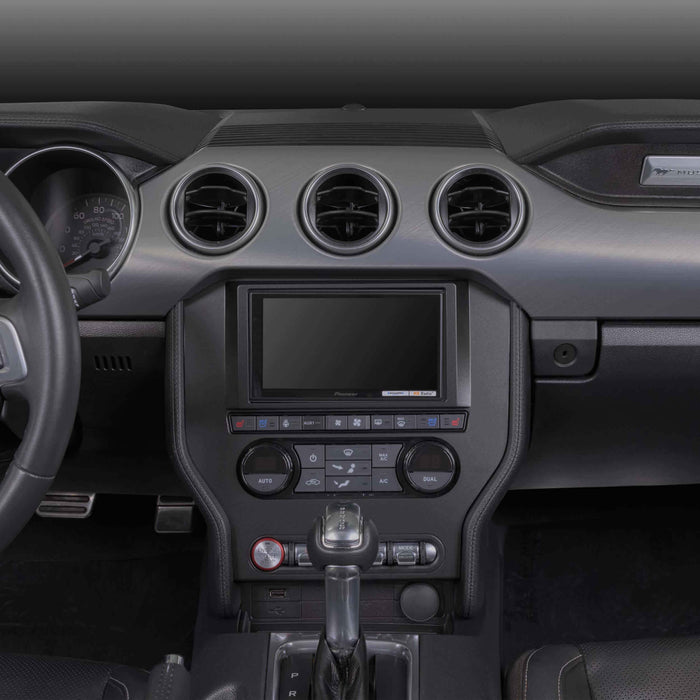 Metra 99-5866CH Single DIN Dash Kit for Select Ford Mustang 2015-Up (With Factory 8" Screen)