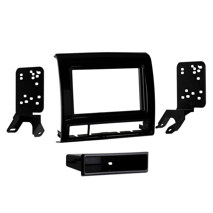 Metra 99-9235B Single DIN Stereo Installation Kit for Select Toyota Tacoma 2012-2015 - Black