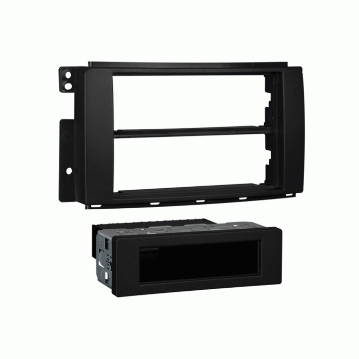 Metra 99-8714 Single Din Dash Kit for Select 2007-2010 Smart ForTwo