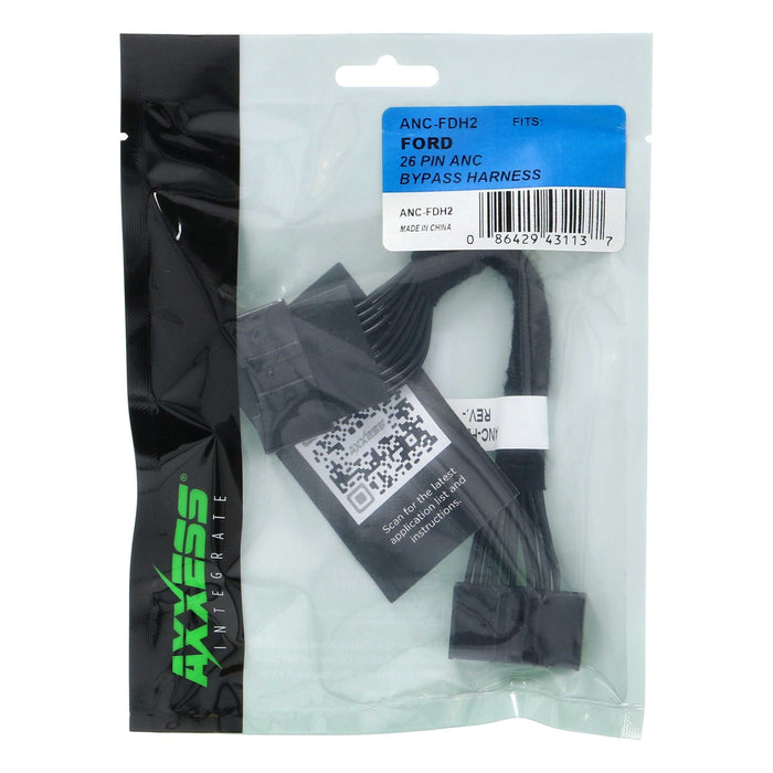 Axxess ANC-FDH2 Active Noise Canceling 26 Pin Bypass Harness for select Ford Vehicles