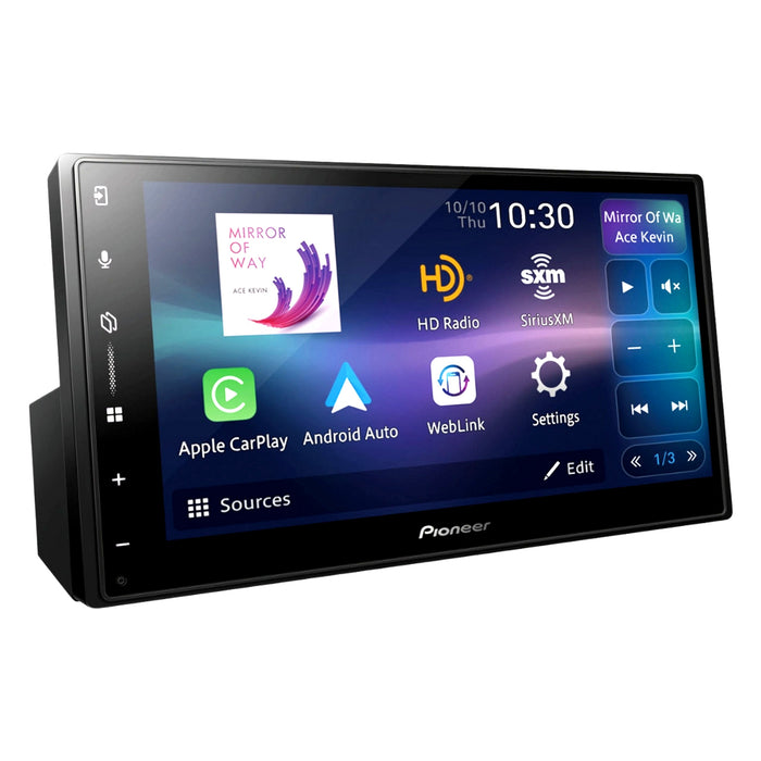 Pioneer DMH-W3000NEX 6.8" Touchscreen Multimedia Receiver with Apple CarPlay, Android Auto, Wifi & Bluetooth