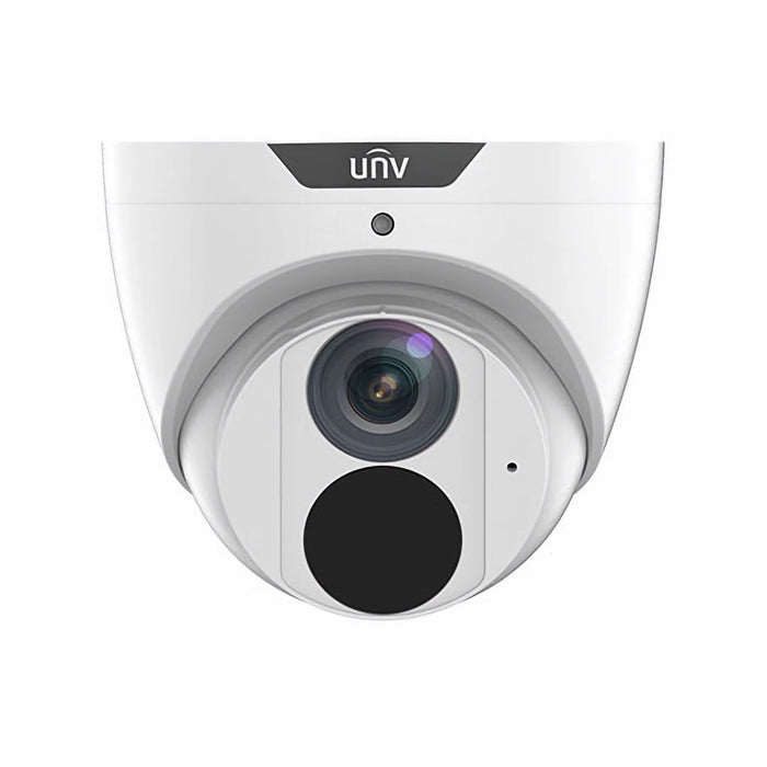 Uniview 4MP HD IR 2.8mm Fixed Eyeball Lens Network Turret Camera with Night Vision