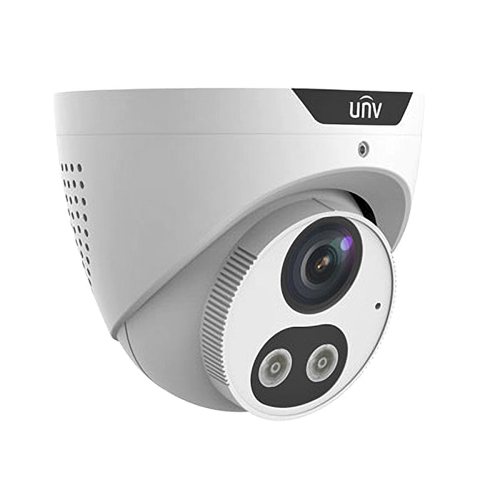 Uniview 8MP 2.8mm Fixed Lens IP Network Turret Security Camera with Night Vision