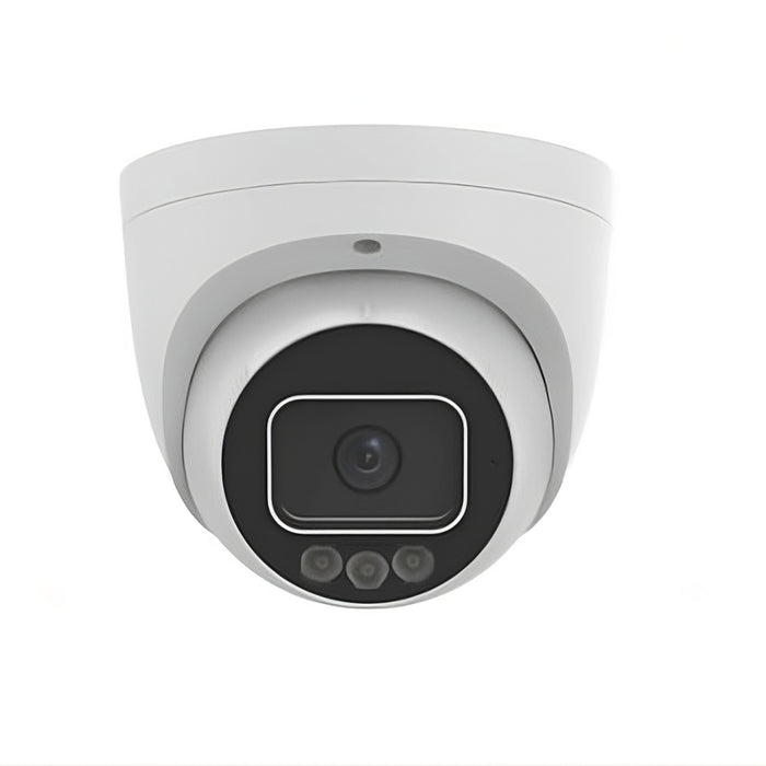 Uniview 8MP 2.8mm Fixed Eyeball IP Network Turret Security Camera HD Intelligent Light and Audible Warning