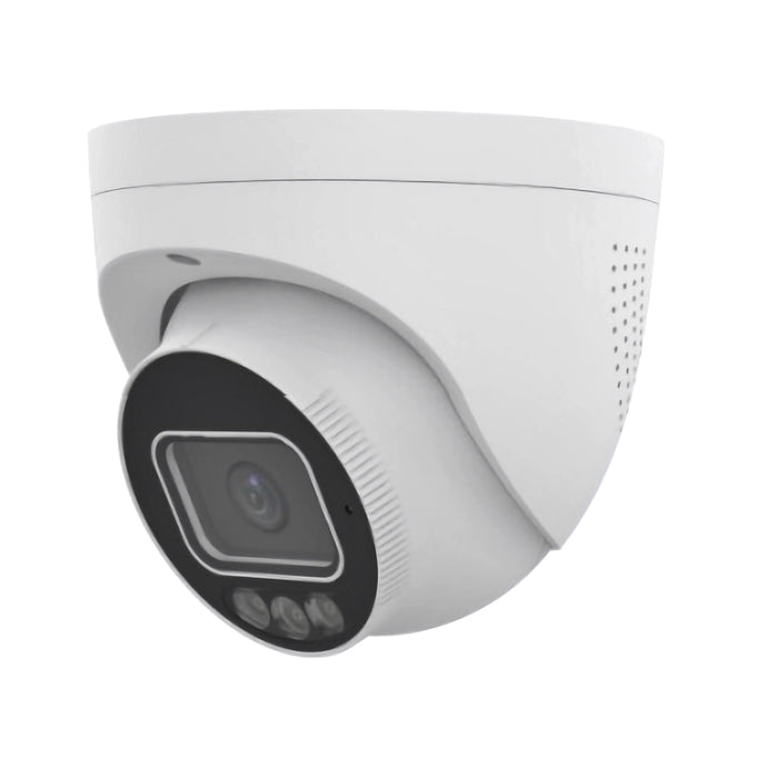 Uniview 8MP 2.8mm Fixed Eyeball IP Network Turret Security Camera HD Intelligent Light and Audible Warning