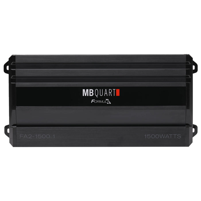 MB Quart FA2-1500.1 Formula 1500-Watt Monoblock Class D Car Audio Amplifier