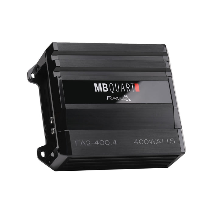 MB Quart FA2-400.4 Formula 400 Watt 4 Channel Class D Car Audio Amplifier