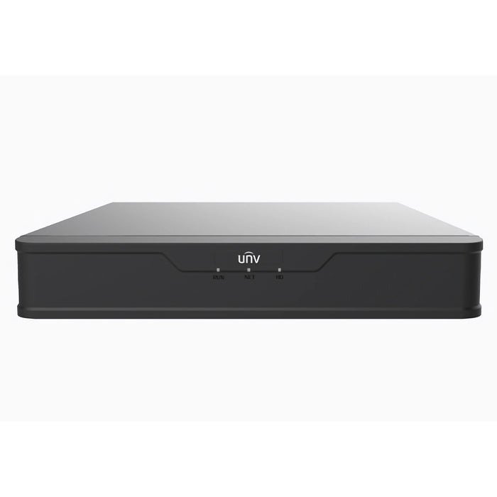 Uniview NVR501-04B-P4 4-Channel 16MP NVR with 4 Independent PoE Network Interfaces