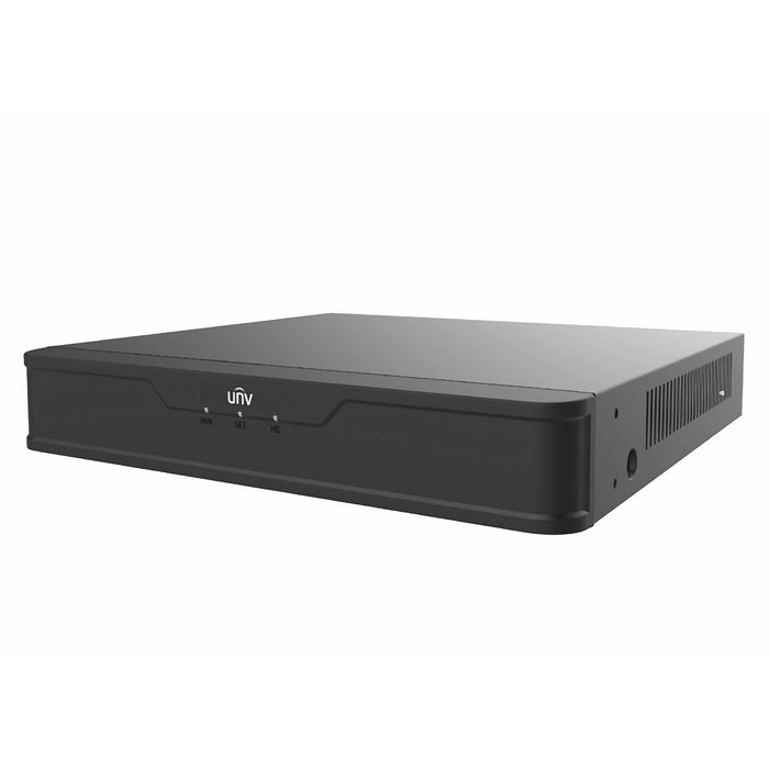 Uniview NVR501-04B-P4 4-Channel 16MP NVR with 4 Independent PoE Network Interfaces