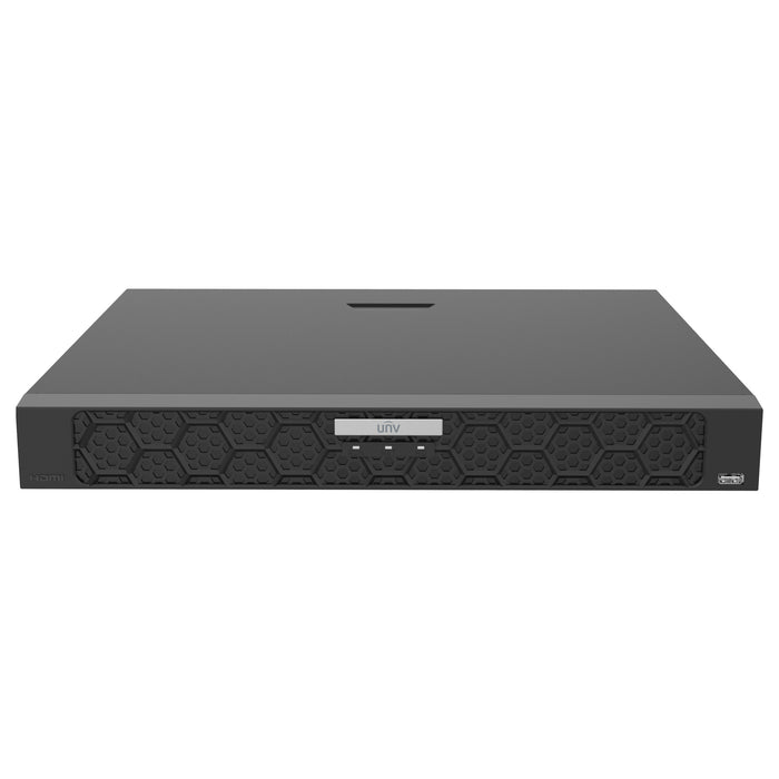 Uniview NVR502-08B-P8 8-Channel 16MP NVR with 8 Independent PoE Network Interfaces