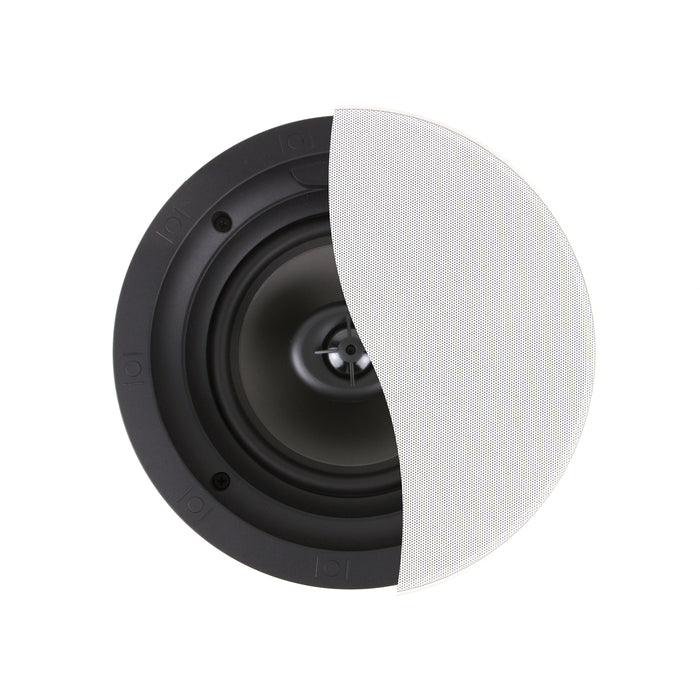 Klipsch R-2650-C II 6.5" 200W Max Power In-Ceiling Speaker - White (Each)