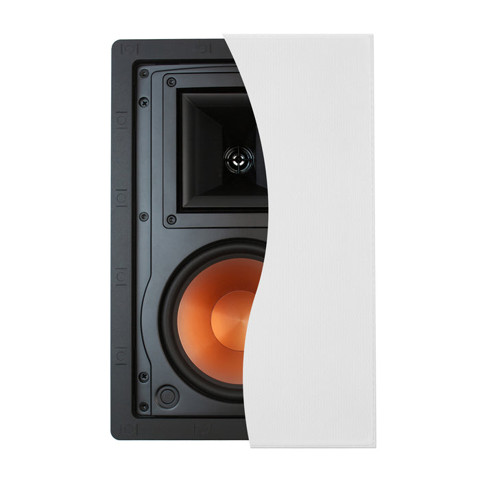 Klipsch R-3650-W II 6.5" 200W Max Power In-Wall Speaker, White (each)