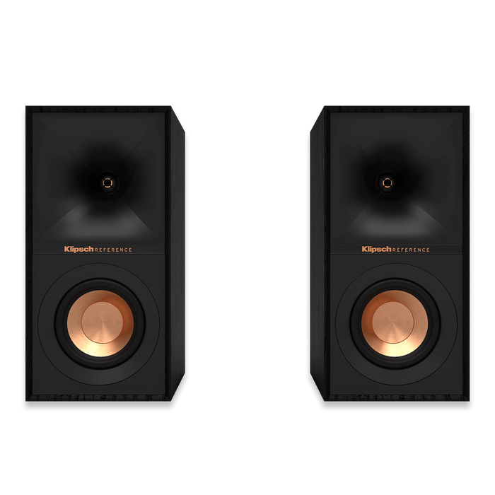 Klipsch R-40M Powered Bookshelf Speakers with Bluetooth and Yamaha R-S202 Stereo Receiver with Bluetooth