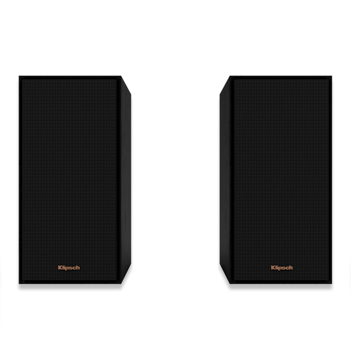 Klipsch R-40M 4" 200W Powered Bookshelf Speaker with Bluetooth - Black (Pair)