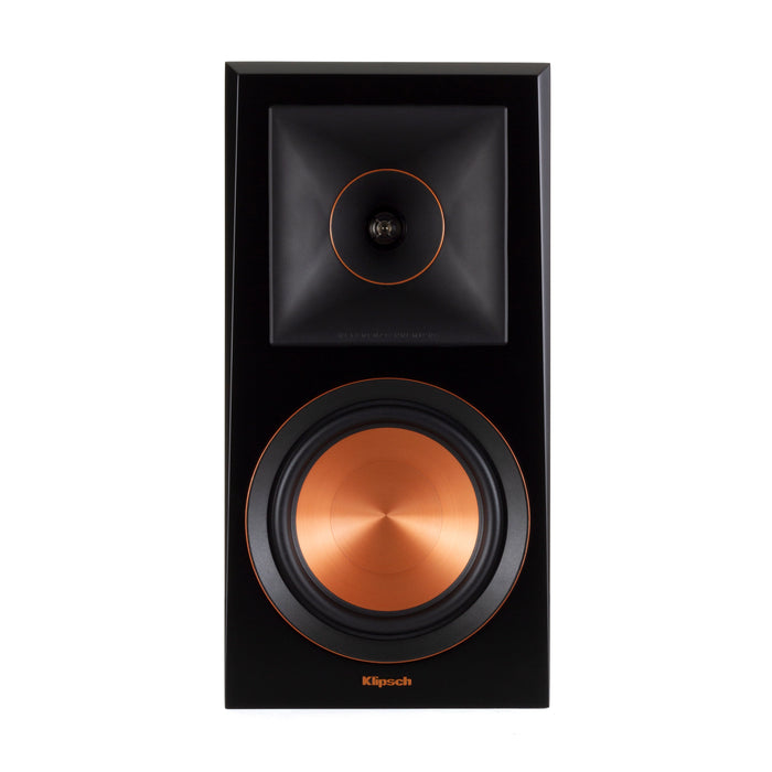 Klipsch RP-600M Reference Premiere 6.5" 400 Watts Home Audio Bookshelf Speakers (Black, Pair)