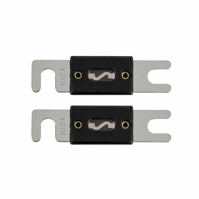 TruConnex TCANL100-2 100 AMP Nickel Plated ANL Fuses 2 Pack