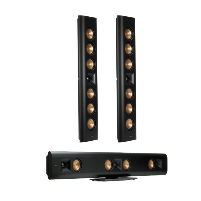 Klipsch RP-640D 300W On-Wall Speakers and RP-440D 3-Channel SB Passive On-Wall LCR Soundbar