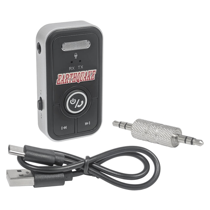 Earthquake BT5.3NC Bluetooth 5.3 Wireless Audio Adapter 2-in-1 Transmitter & Receiver