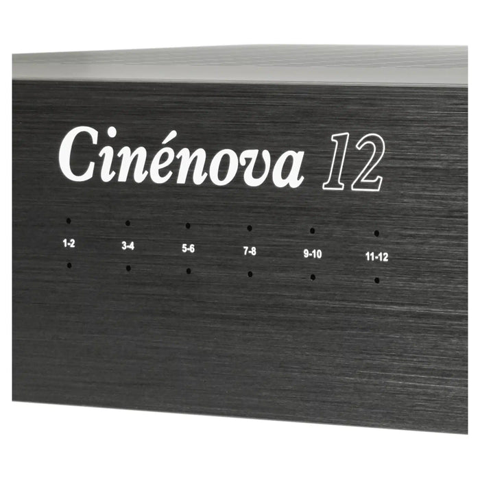 Earthquake Cinenova 12 6 Zones Multi-Room Audio 12-Channel Amplifier with subwoofer output