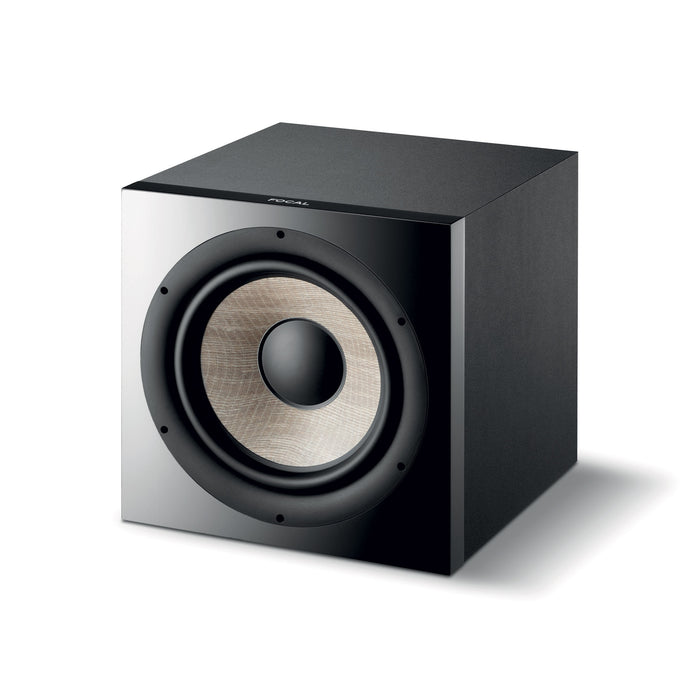 Focal Sub 1000F 12" High Power 1000W Amplified and Compact Subwoofer, Black (Each)