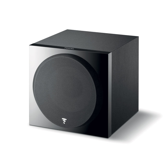 Focal Sub 1000F 12" High Power 1000W Amplified and Compact Subwoofer, Black (Each)