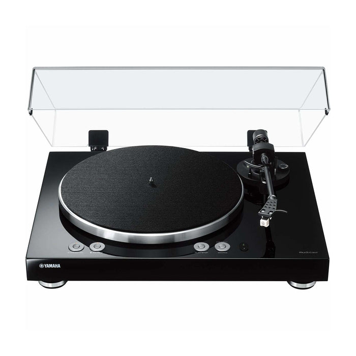 Yamaha TT-N503 MusicCast Vinyl 500 Streaming Turntable with Bluetooth, Wi-Fi - Piano Black