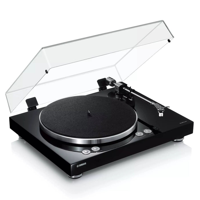 Yamaha TT-N503 MusicCast Vinyl 500 Streaming Turntable with Bluetooth, Wi-Fi - Piano Black