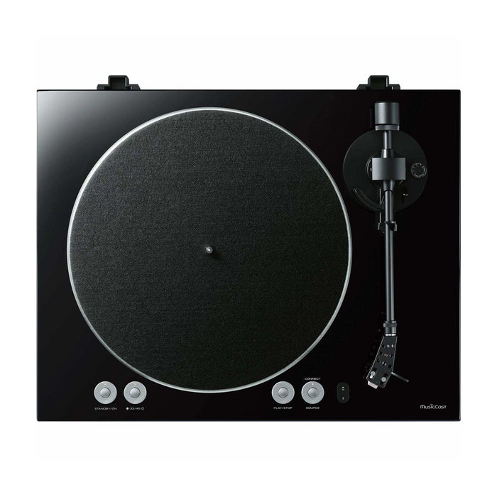 Yamaha TT-N503 MusicCast Vinyl 500 Streaming Turntable with Bluetooth, Wi-Fi - Piano Black