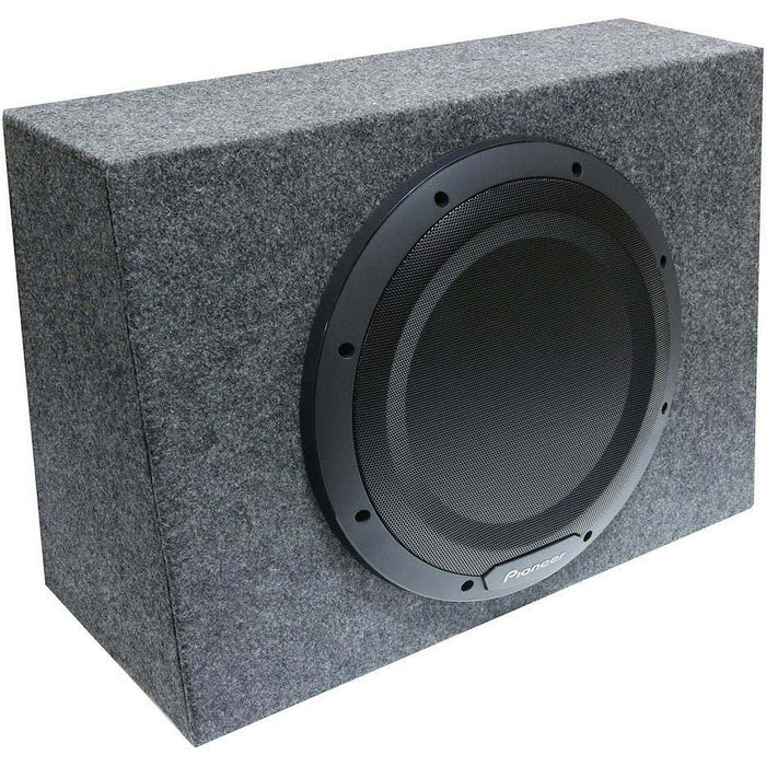 Pioneer TS-WX1010A 10" 1100 Watts Max Power Sealed Subwoofer with Built-In Amp