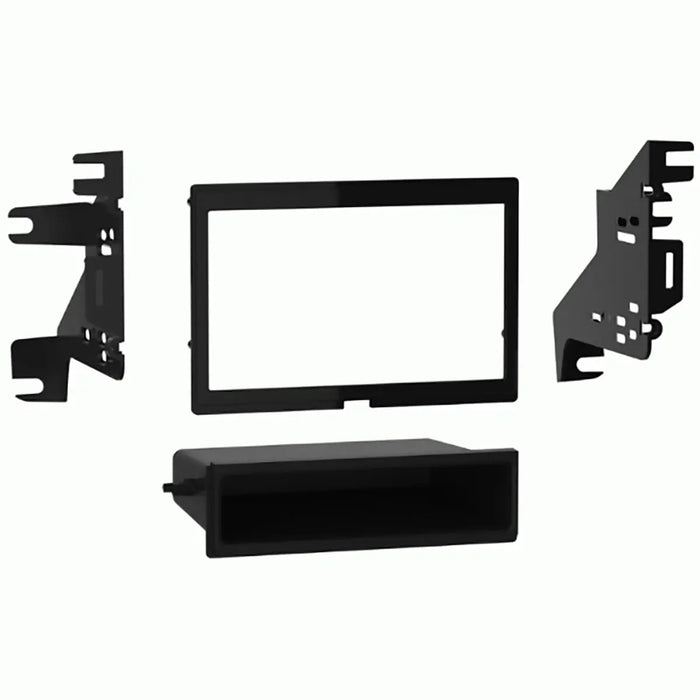 Metra 99-8731 Single DIN Dash Kit ForSelect 2019-Up Mercedes-Benz Vehicles - Gloss Black Metra