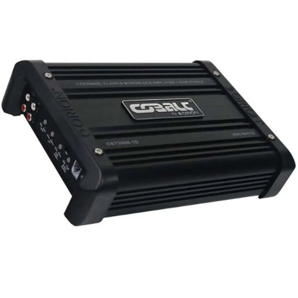 Orion CBT3000.1D Cobalt Series Class D 3000W Max 1 Ohm Compact Car Audio  Amplifier