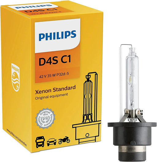 Philips 12258B1 H1 Standard Halogen Replacement Headlight Bulb- Pack o —  The Wires Zone