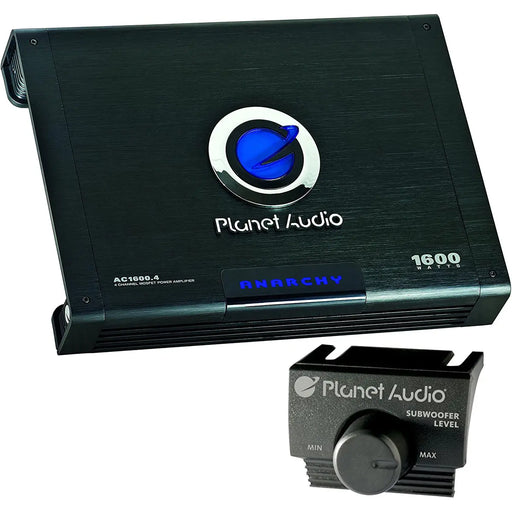 Planet Audio AC1600.4 ANARCHY 4-Channel 1600W Full Range Class A/B Amplifier Planet Audio