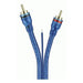 Raptor NBRCA-3 3' Feet Blue 2-Channel RCA Cable Wire & Remote Wire Raptor