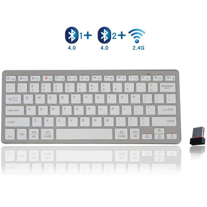 Universal Wireless Keyboard Bluetooth 4.0 for Apple/Android/Windows Devices Others